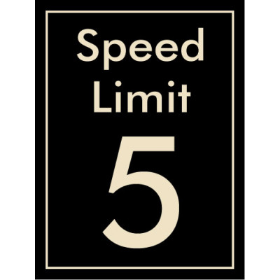Basic Border Black Sign