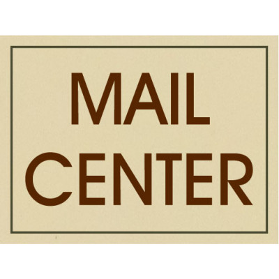 Basic Border Ivory Sign