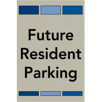 Cutting Edge Blue Tones Sign