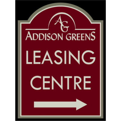 Prestige Arch Burgundy Sign