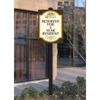 Custom Long Term Resident Signs