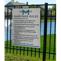 Custom Bark Park Rules