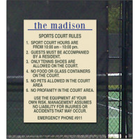 Custom Sport Court Rules