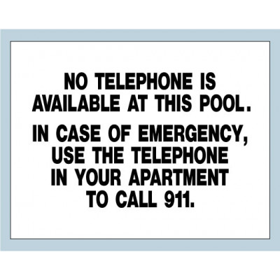 No Telephone Sign