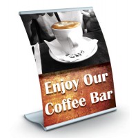 Counter Top Sign Frames
