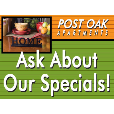 Counter Top Sign Graphics