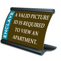 Desk Sign Frames