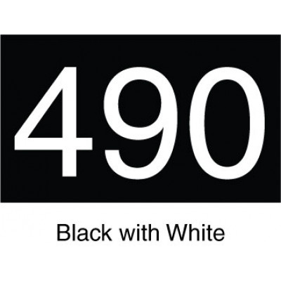 3 x 5 Engraved Door Number Sign