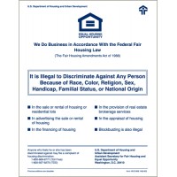 Fair Housing Sign