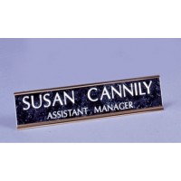 Brass Name Plate Holder
