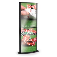 Tower Double Sign Holder