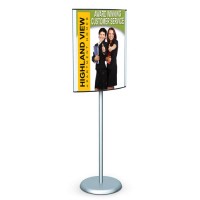Pedestal Sign Holder