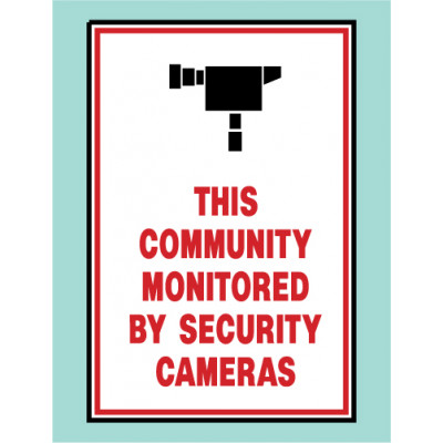 Security Camera Sign