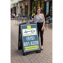 A Plus A FRAME Sidewalk Sign