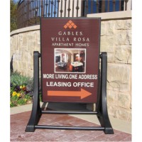 Sidewalk Sign Replacement Faces
