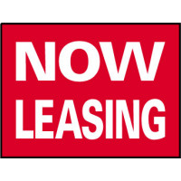 Big Ole Red Now Leasing Sign