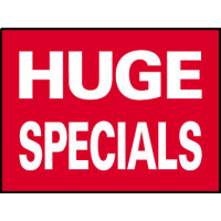 Big Ole Red Huge Specials Sign