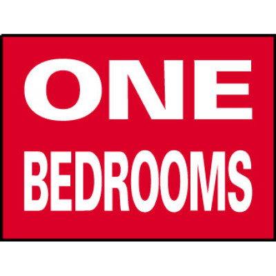 Big Ole Red One Bedroom Sign