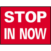 Big Ole Red Stop In Now Sign