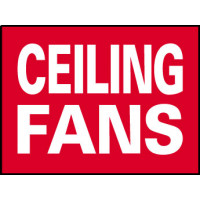 Big Ole Red Ceiling Fans Sign