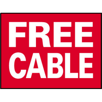 Big Ole Red Free Cable Sign