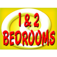 Bright and Bold 1 & 2 Bedroom Sign
