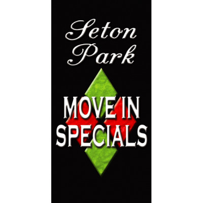 Diamond Dazzler Boulevard Banner Green
