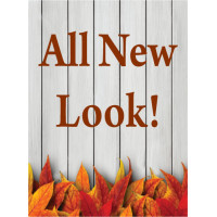 Fall Gate New Look Sign