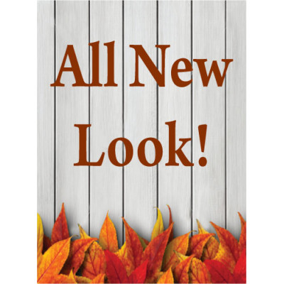Fall Gate New Look Sign