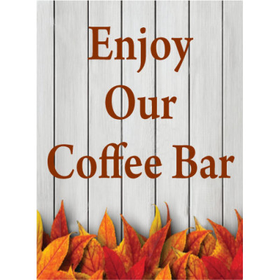 Fall Gate Coffee Bar Sign