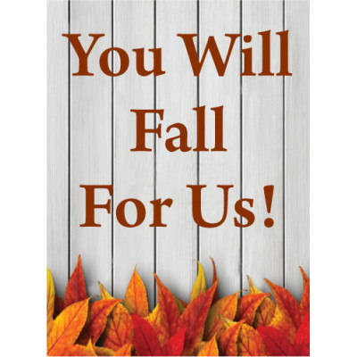 Fall Gate Fall Sign