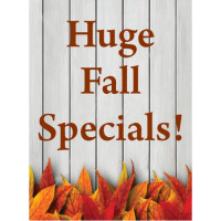 Fall Gate Specials Sign