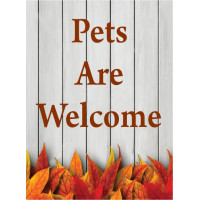 Fall Gate Pet Sign