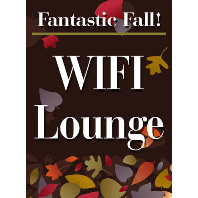 Fantastic Fall Wifi Sign