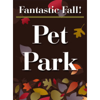 Fantastic Fall Pet Park Sign