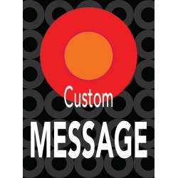Focus Red Big Circle Sign