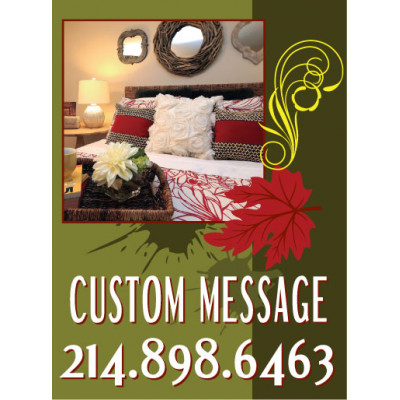 Live Smart Custom Sign