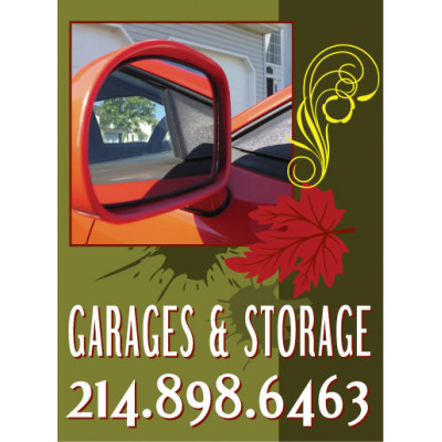 Live Smart Garages Sign
