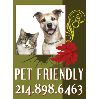 Live Smart Pet Sign