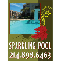Live Smart Pool Sign