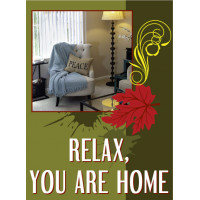 Live Smart Relax Sign