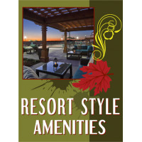 Live Smart Resort Sign