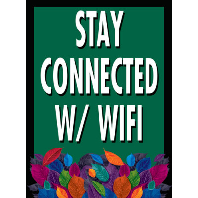 Neon Leaves Emerald Green Sign