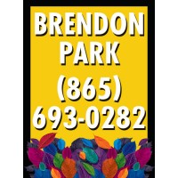 Neon Leaves Yellow Sign