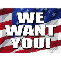 O Say Can You See We Want You Sign