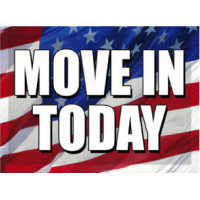 O Say Can You See Move In Today Sign