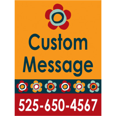 Vintage Blossom Sign