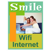 Smiles WIFI Internet Sign