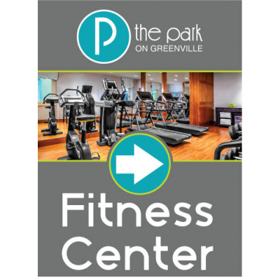 To The Point Fitness Sign