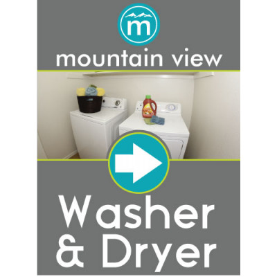 To The Point Washer Sign
